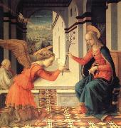 Fra Filippo Lippi The Annunciation with Donor Germany oil painting artist